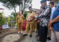 Wakil Gubernur Jawa Tengah Taj Yasin Maimoen meluncurkan Gerakan Sak Omah Sak Sumur Resapan (Sopan) di Dusun Gertas, Desa Brongkol, Kecamatan Jambu, Kabupaten Semarang, Selasa, 27 Oktober 2026. (Humas Pemprov Jateng/Lingkarjateng.id)