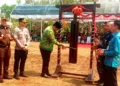Wakil Bupati Jepara, M. Ibnu Hajar, saat membuka program TMMD Sengkuyung Tahap IV Tahun 2026 di Desa Bulungan, Kecamatan Pakis Aji, Selasa, 13 Oktober 2026. (Tomi Budianto/Lingkarjateng.id)