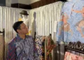 Wali Kota Pekalongan, H. A. Afzan Arslan Djunaid, menghadiri pembukaan Kreakota 2026 di Gedung Rumah Dinas Eks Bakorwil Kawasan Budaya Jetayu, Kota Pekalongan, Kamis malam, 1 Oktober 2026. (Fahri Alakbar/Lingkarjateng.id)