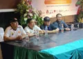 Wali Kota Pekalongan, Achmad Afzan Arslan Djunaid (kedua kiri), menyaksikan pertandingan cabang olahraga biliar Porprov Jawa Tengah 2026 di kawasan Bandungan, Kabupaten Semarang, Selasa, 27 Oktober 2026 sore. (Humas Pemkot Pekalongan)
