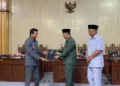 Penetapan Propemperda 2027, dalam Rapat Paripurna di Gedung DPRD Batang, Kabupaten Batang, Selasa (13/10/2026). Foto : Dok.Pemkab Batang/Lingkar