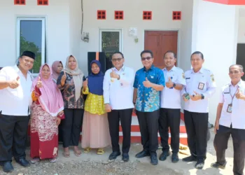 Serah terima manfaat program RSLH di Kabupaten Pati, Rabu (21/10). Foto : Lingkar Network