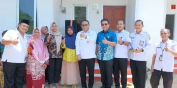 Serah terima manfaat program RSLH di Kabupaten Pati, Rabu (21/10). Foto : Lingkar Network
