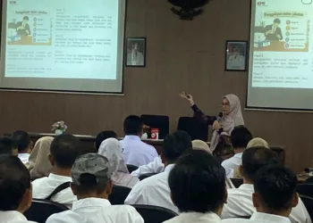 KPK memberi edukasi menjelang Pemilihan Kepala Desa (Pilkades) 2027. Foto :Lingkar Network