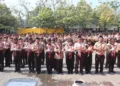 Wakil Bupati Blora, Sri Setyorini atau Bude Rini saat menghadiri pelantikan 37 siswa SMP Negeri 1 Blora sebagai Pramuka Penggalang Garuda, Jumat, 23 Oktober 2026. (Dok. Pemkab Jepara/Lingkarjateng.id)