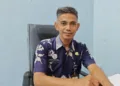 Kepala Bidang Tenaga Kerja pada Diskopukmnakertrans Jepara, Akhmad Taufik saat diwawancara, Selasa, 20 Oktober 2026. (Tomi Budianto/Lingkarjateng.id)