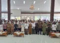 Bupati Kendal, Dyah Kartika Permanasari dalam Halaqoh Pondok Pesantren yang berlangsung di Pendopo Tumenggung Bahurekso Kendal, Selasa 20 Oktober 2026. (Anik Kustiani/Lingkarjateng.id)