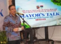 Wali Kota Pekalongan H. A. Afzan Arslan Djunaid atau Mas Aaf menghadiri forum strategis Mayors Talk: Climate and Urban Resilience Tahun 2026 di Balai Kota Bogor, Senin, 28 September 2026. (Dok. Kominfo Kota Pekalongan/Lingkarjateng.id)