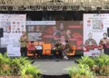 Wakil Wali Kota Pekalongan, Balgis Diab, menghadiri Workshop UMKM Cerdas Digital dan Literasi Keuangan dalam rangkaian Pekan Batik Nasional 2026 di Alun-alun Kota Pekalongan, Kamis, 15 Oktober 2026. (Humas Pemkot Pekalongan/Lingkarjateng.id)