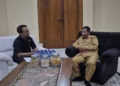 Bupati Harno saat podcast bersama Beritajateng.id di Rumah Dinas Bupati Rembang, Senin, 5 Oktober 2026. (Ibnu Muntaha/Lingkarjateng.id)