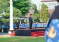 Upacara peringatan Hari Kesaktian Pancasila 2026 yang digelar di Halaman Kantor Pemkot Salatiga, Kamis, 1 Oktober 2026. (Dok.Prokompim Setda Salatiga/Lingkarjateng.id) 