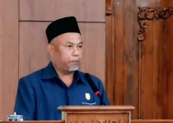 Ketua Fraksi PKS DPRD Kota Salatiga, Nono Rohana. (Angga Rosa/Lingkarjateng.id)