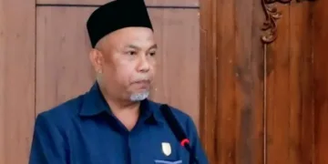 Ketua Fraksi PKS DPRD Kota Salatiga, Nono Rohana. (Angga Rosa/Lingkarjateng.id)