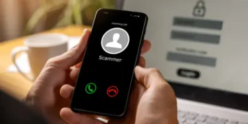 Ilustrasi - Seseorang yang memegang telepon dengan panggilan masuk dari scammer. Foto: iStock